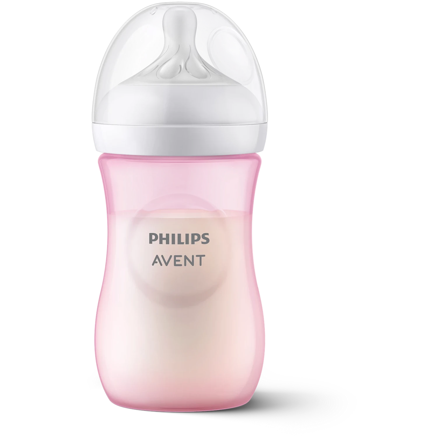 Mamadera Natural Response Philips Avent 260ml Rosa