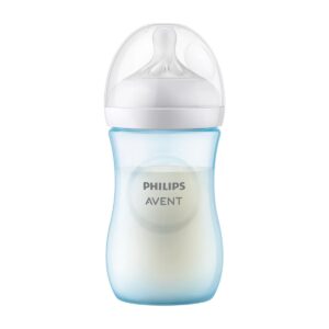 Mamadera Natural Response Philips Avent 260ml Azul Flujo Medio