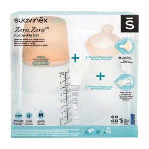 Pack Mamadera Suavinex Zero.Zero 270ml