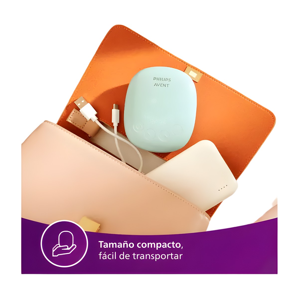 Philips Avent Extractor Eléctrico Simple con 4 Niveles de Estimulación y Extracción