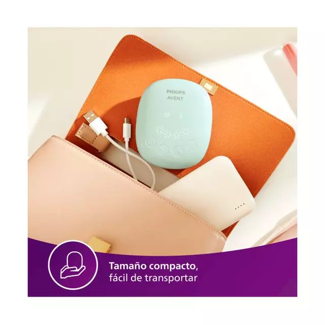 Philips Avent Extractor Eléctrico Simple con 4 Niveles de Estimulación y Extracción