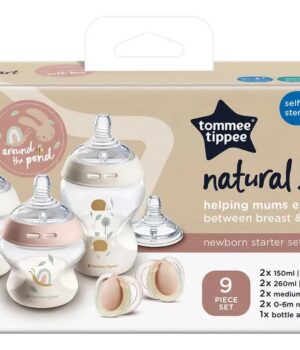 Set Mamaderas Recién Nacido Natural Start Rosa