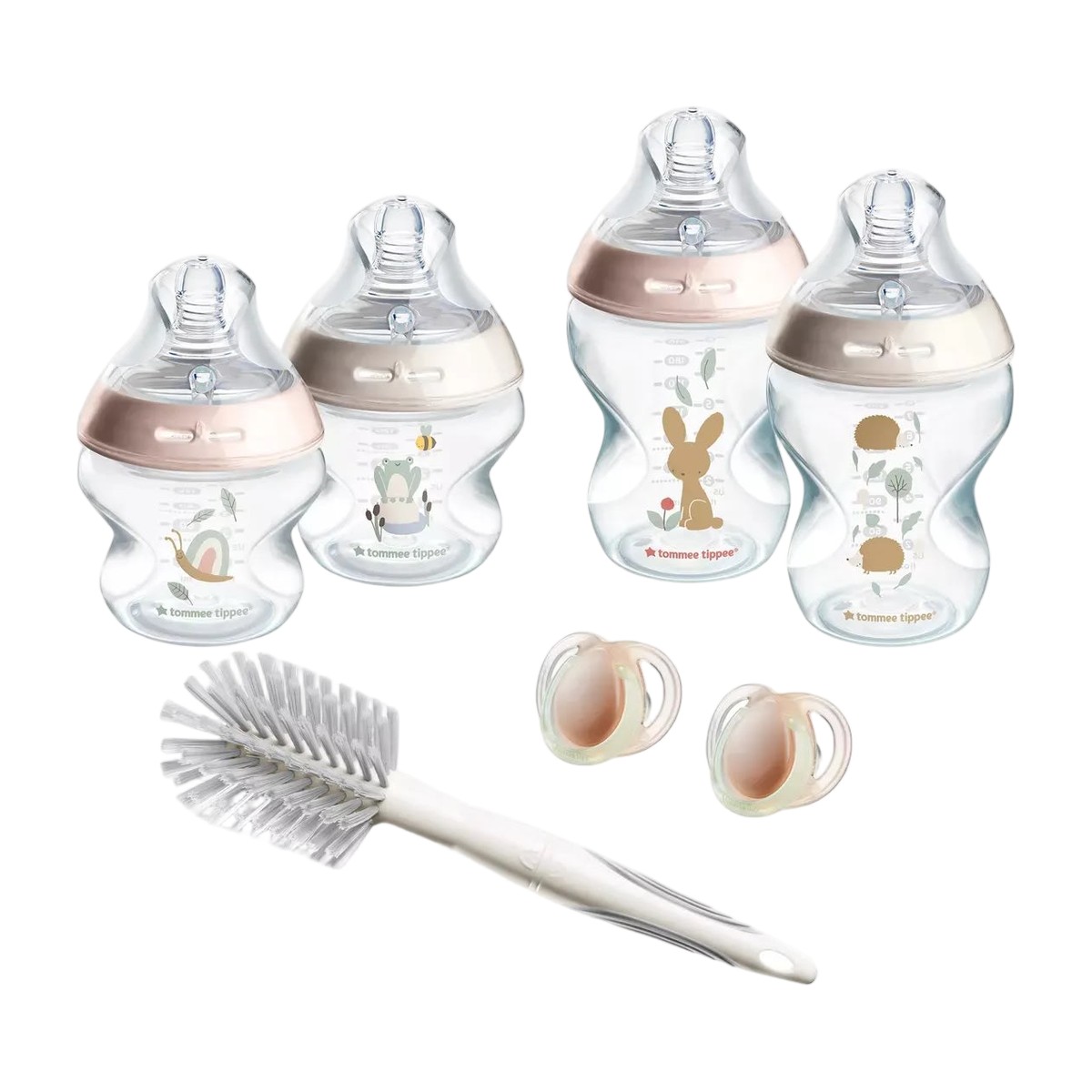 Set Mamaderas Recién Nacido Natural Start Rosa – vista 2