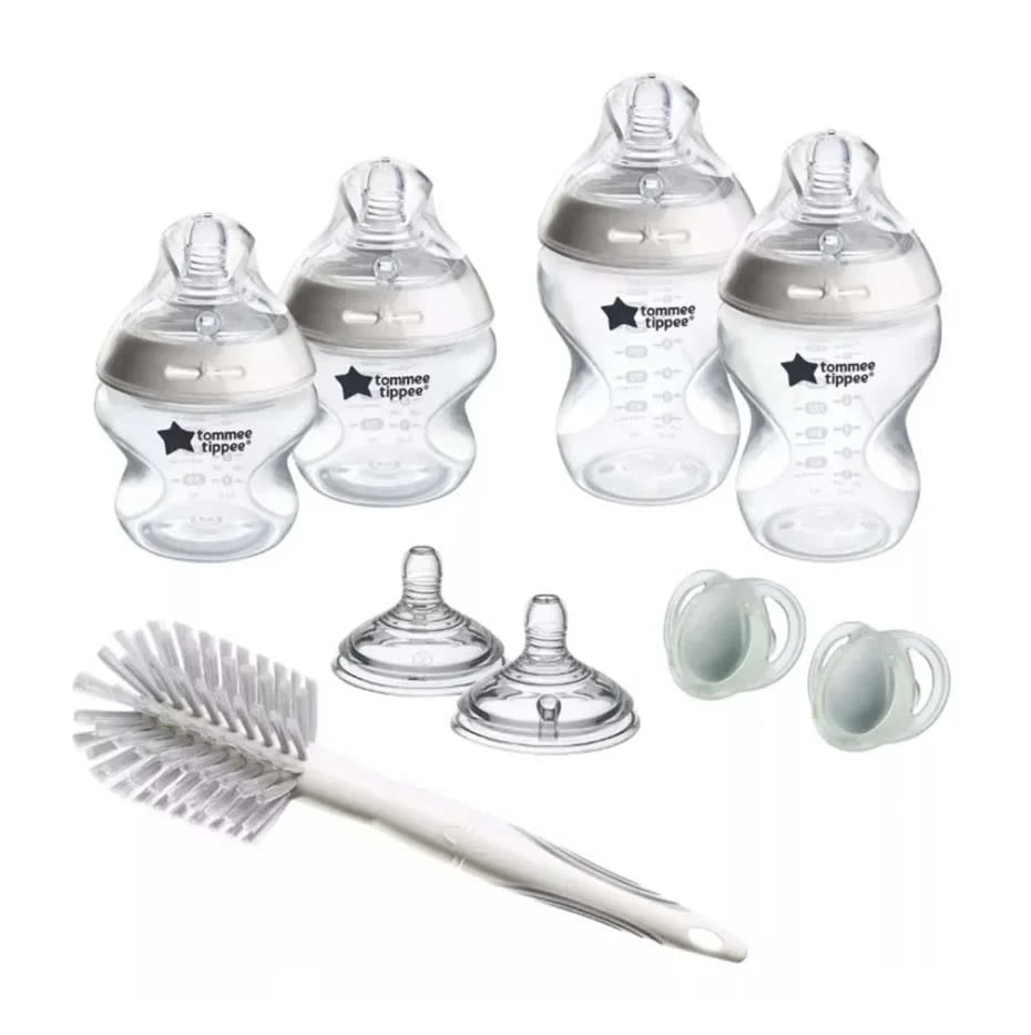 Set Mamaderas Recién Nacido Natural Start Celeste