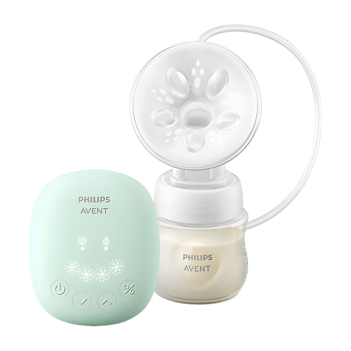 Philips Avent Extractor Eléctrico Simple con 4 Niveles de Estimulación y Extracción