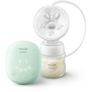 Philips Avent Extractor Eléctrico Simple con 4 Niveles de Estimulación y Extracción