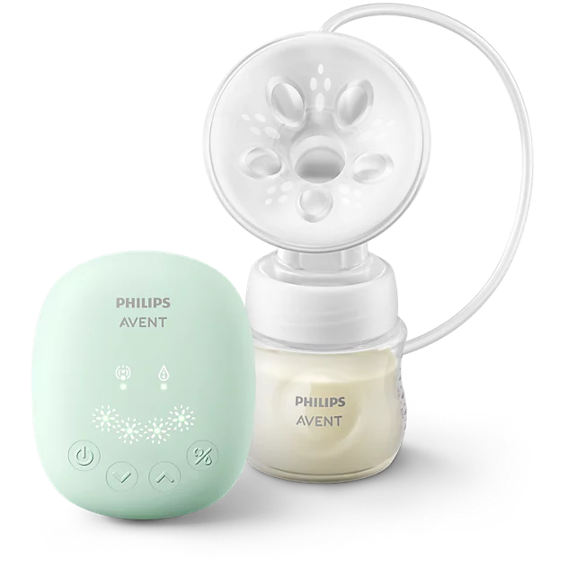 Philips Avent Extractor Eléctrico Simple con 4 Niveles de Estimulación y Extracción
