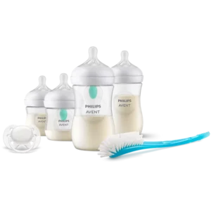 Philips Avent Natural Response Set Mamaderas con Chupete y Cepillo