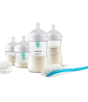 Philips Avent Natural Response Set Mamaderas con Chupete y Cepillo