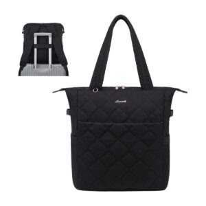 Mochila pañalera Victoria negra con mudador portátil — Estilo de Bebé