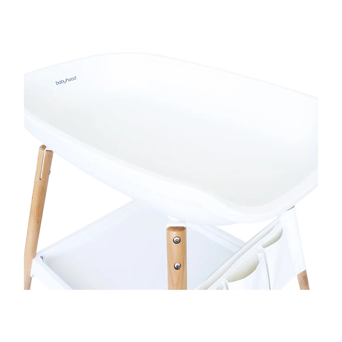 Cómoda Mudador Scandi Babyhood con Estante Inferior