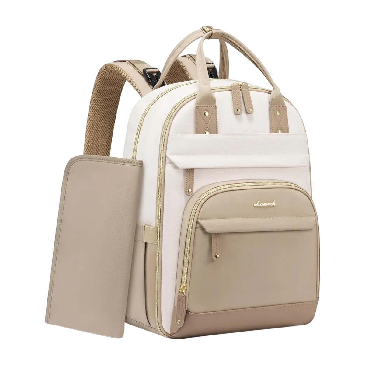 Bolso maternal mochila Anne con mudador incluido, antirrobo e impermeable