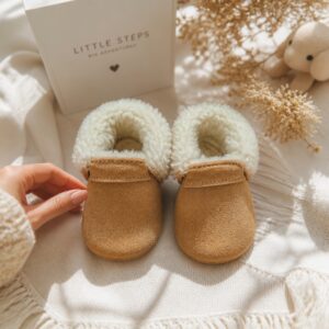 mocasin bebe cuero genuino