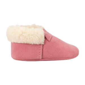 Zapatos bebé chiporro rosado Bunny Moccs