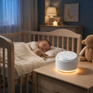 máquina ruido blanco SensiBlue 34 sonidos relajantes — Estilo de Bebé