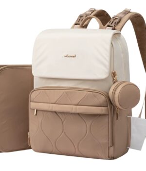 Mochila Maternal, pañalera beige