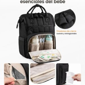 Pañalera negra Noa