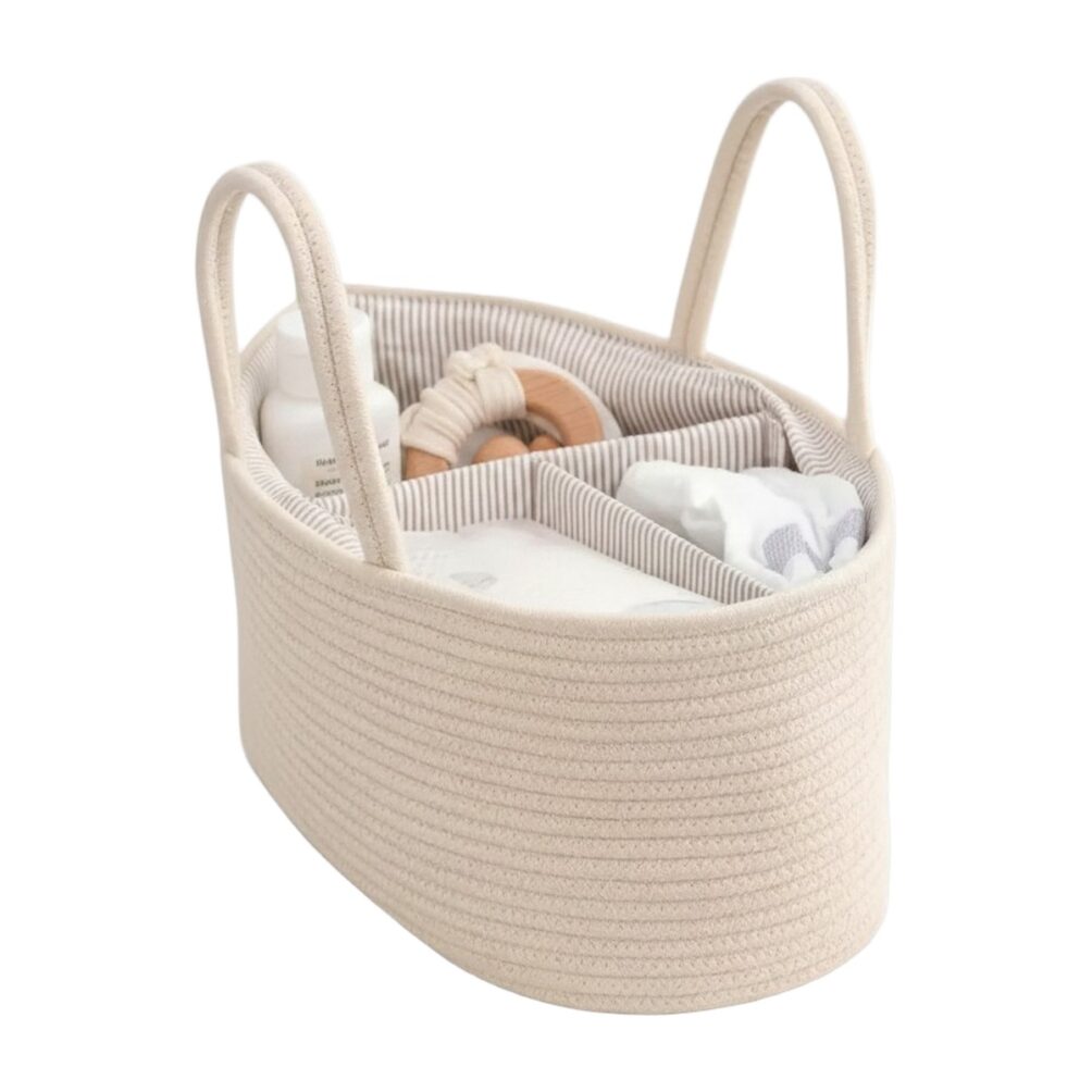 Caddy para Mudador Beige