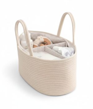 Caddy para Mudador Beige