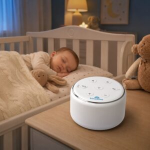 máquina ruido blanco SensiBlue luz nocturna regulable — Estilo de Bebé