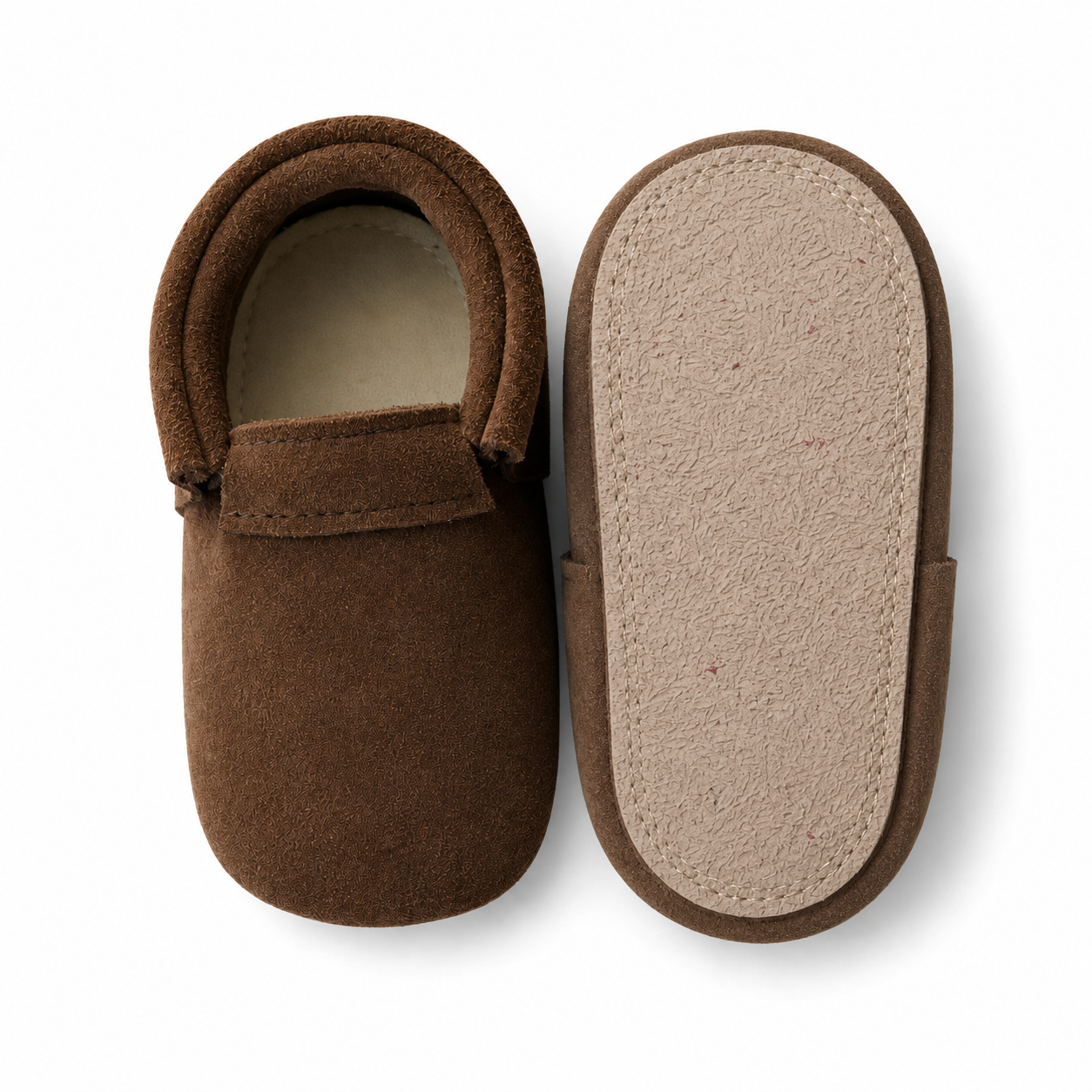 Zapatos bebé chiporro chocolate antideslizante