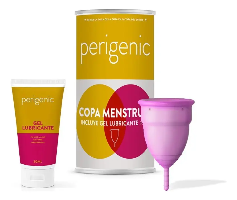 Copa Menstrual Perigenic Talla Estándar + Lubricante 30 ml