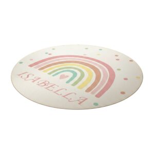 alfombra infantil decorativa arcoiris