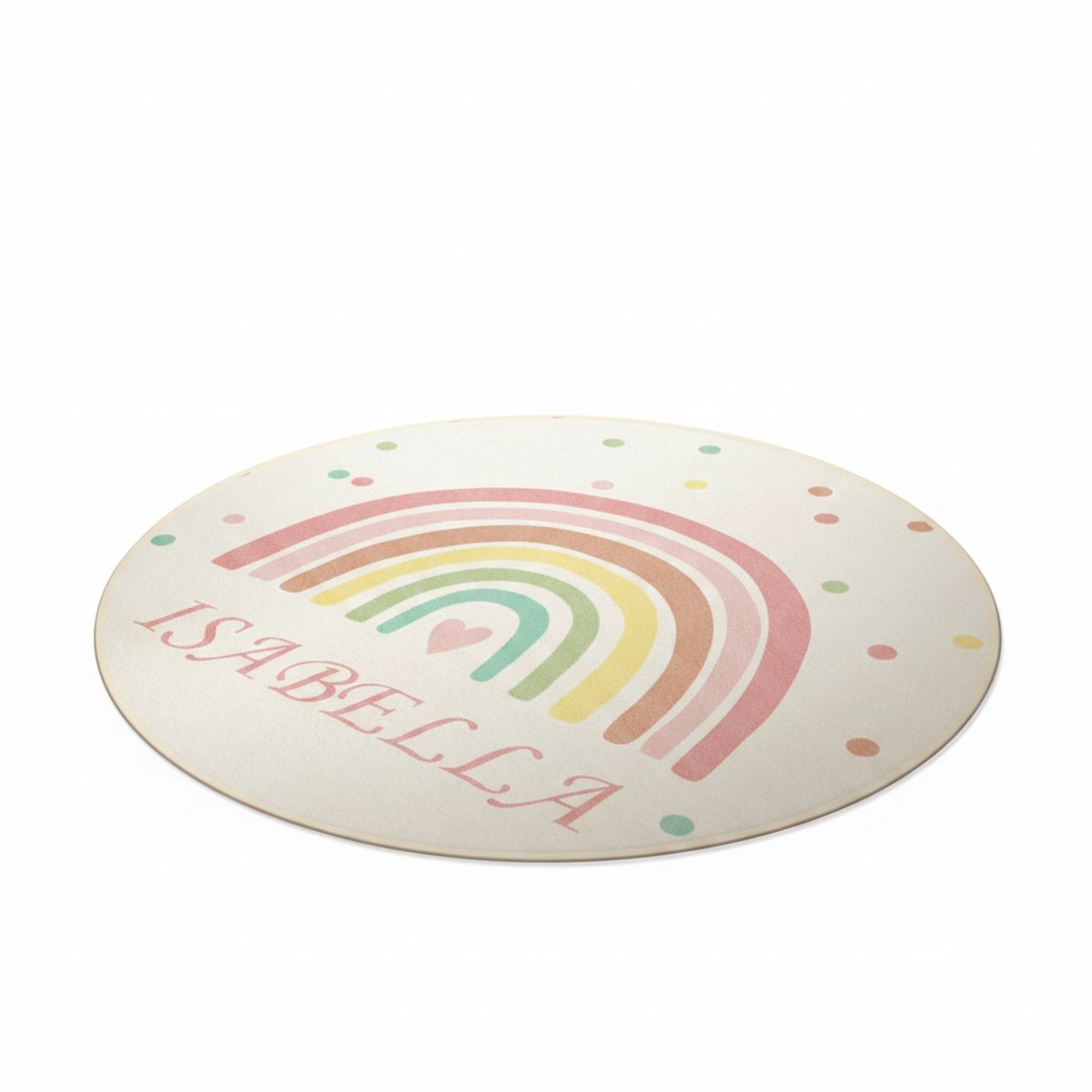 alfombra infantil decorativa arcoiris