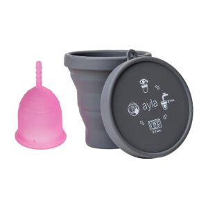 Copa Menstrual Ayla con Esterilizador