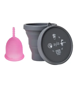 Copa menstrual Ayla con esterilizador