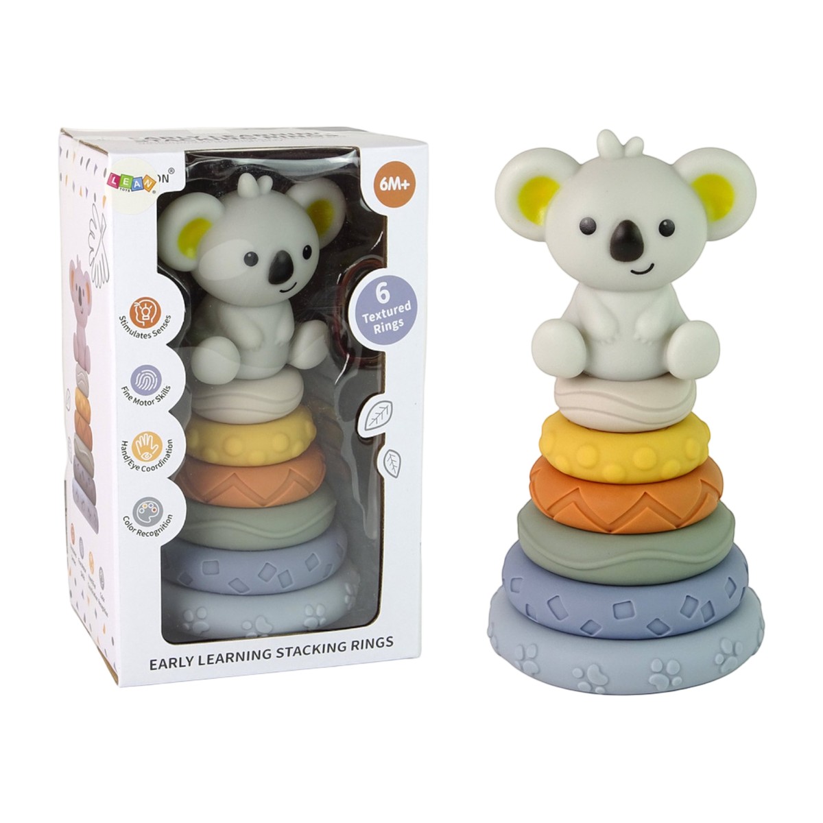 Torre Apilable Sensorial Koala con Sonido 6M+ Montessori – vista 10