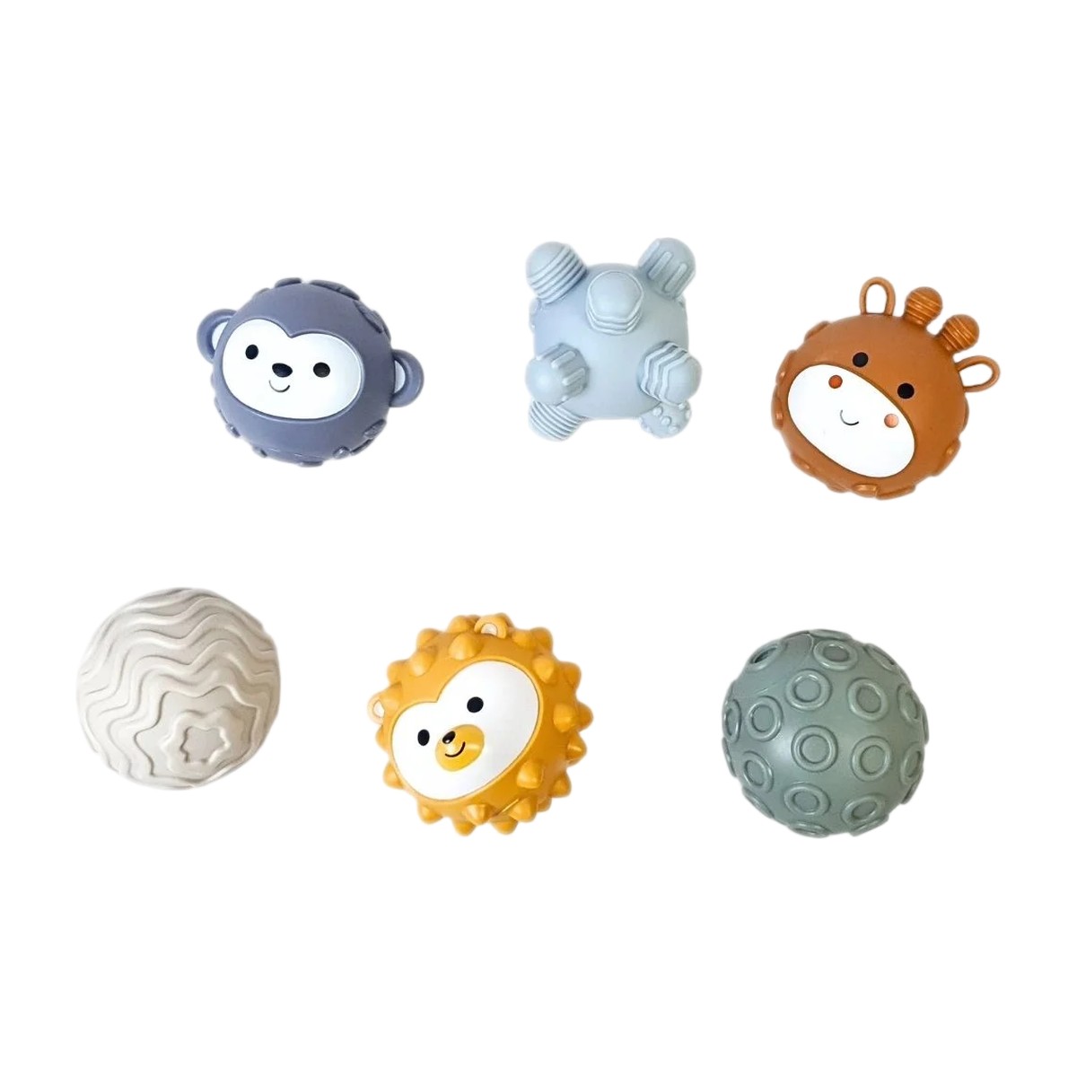 Set sensorial para bebé 13 piezas con torre apilable Koala y bolas sensoriales
