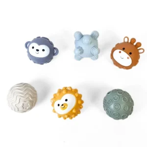 Set sensorial para bebé 13 piezas con torre apilable Koala y bolas sensoriales