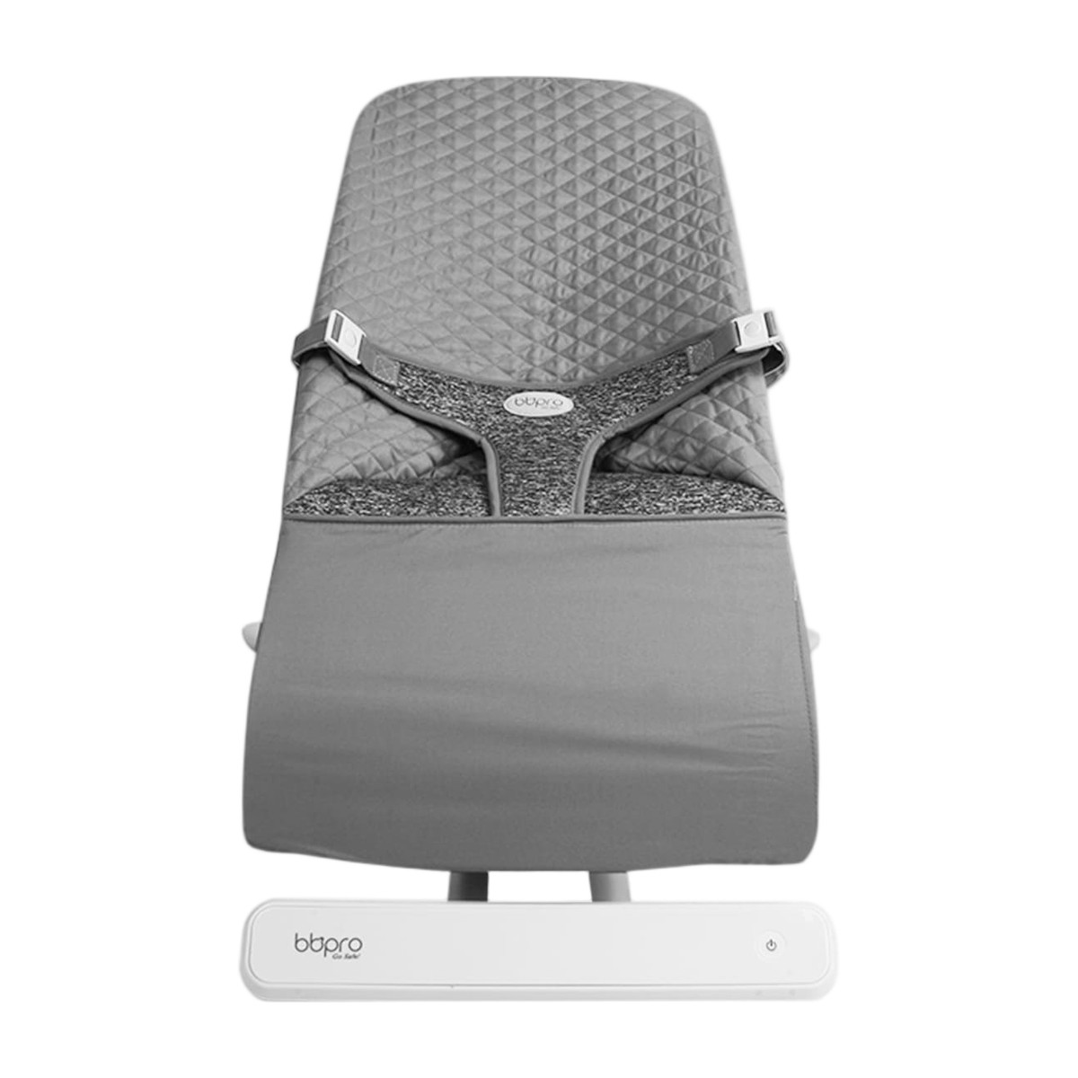 Columpio eléctrico para bebé BBPro Calma balanceo lateral beige — Estilo de Bebé