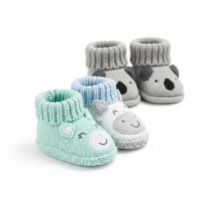 set zapatitos crochet bebe RN sensiblue