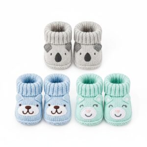 set zapatitos crochet bebé RN