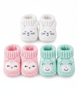 set zapatitos crochet bebé recién nacido