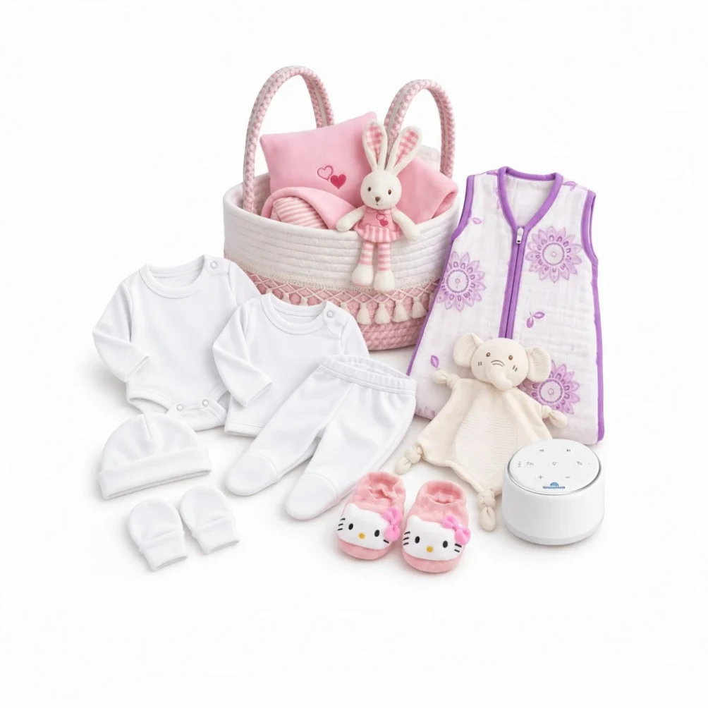 Set Regalo Rosé Premium para Bebé Recién Nacido