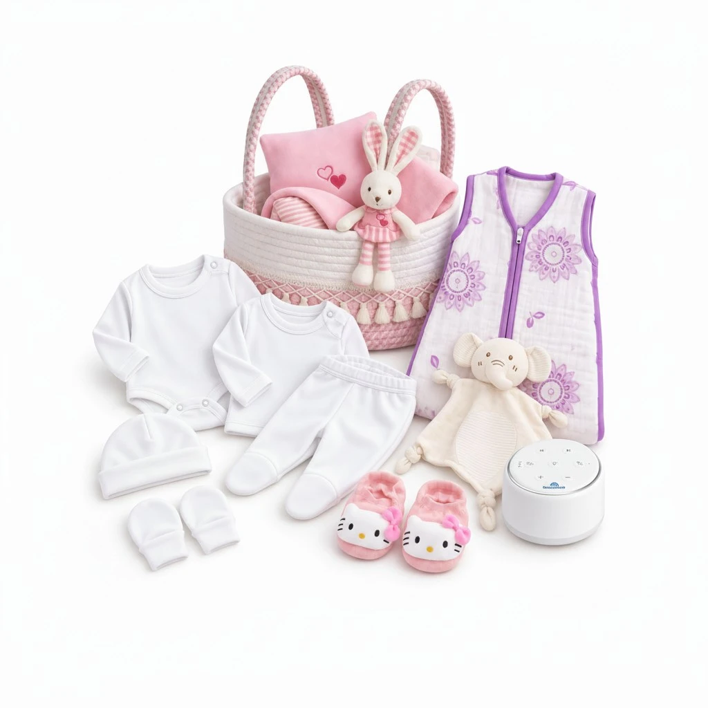 Set Regalo Rosé Premium para Bebé Recién Nacido