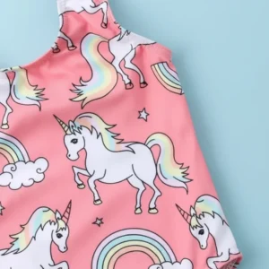 traje bano nina unicornino