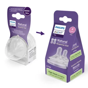Tetina Philips Avent Natural Response Flujo Rápido 4 3-6M