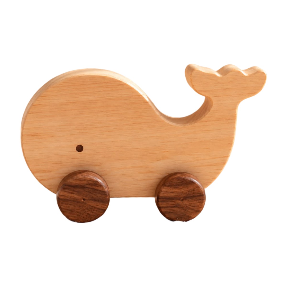 Animal de Arrastre de Madera: Ballena o Puercoespín Bebabu, ballena