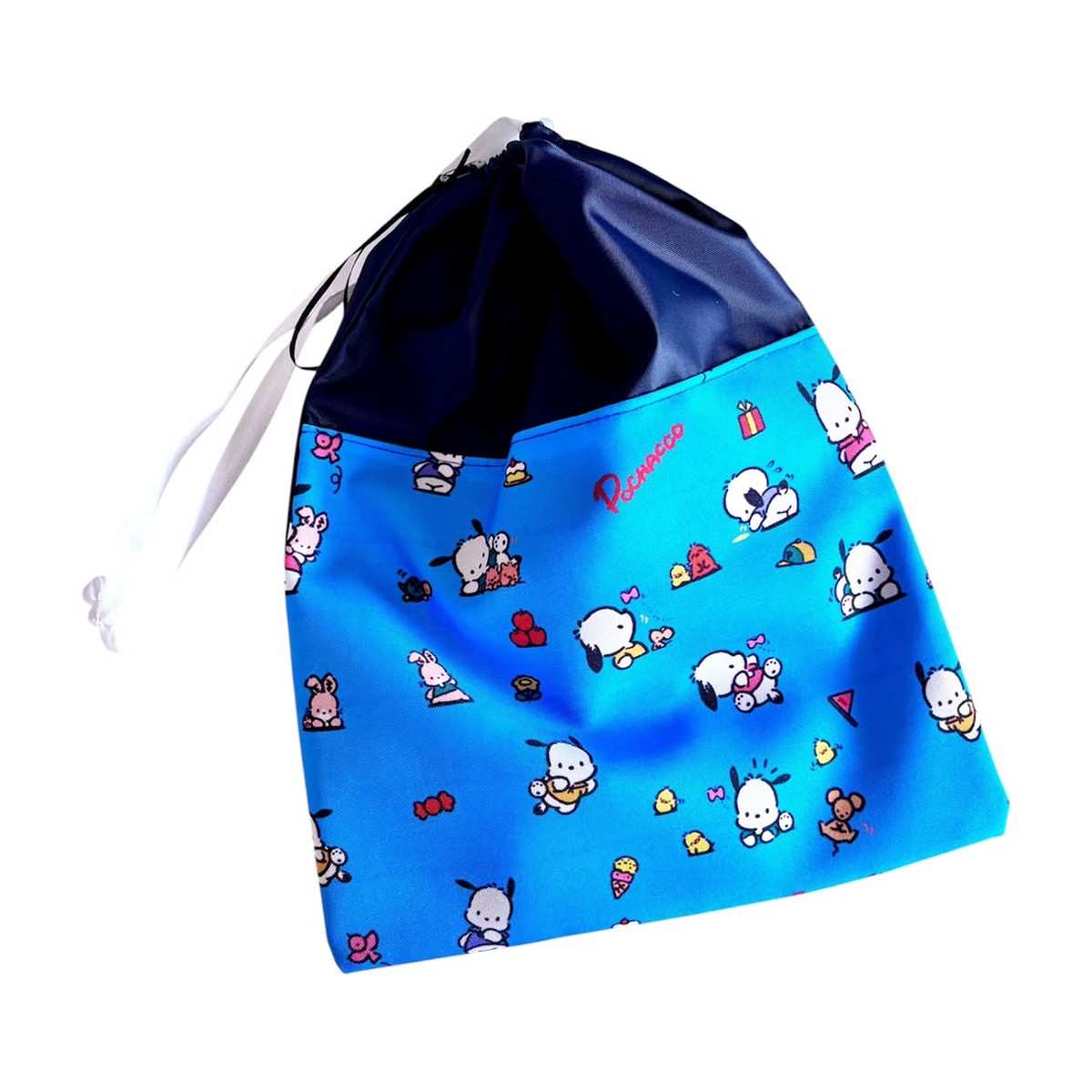 Bolsa muda impermeable para bebé, diseño perrito celeste