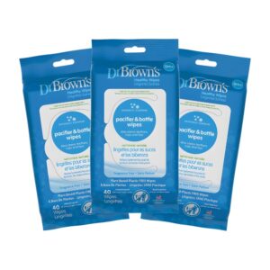 Pack 3 toallitas de limpieza para mamadera y chupetes Dr. Brown's