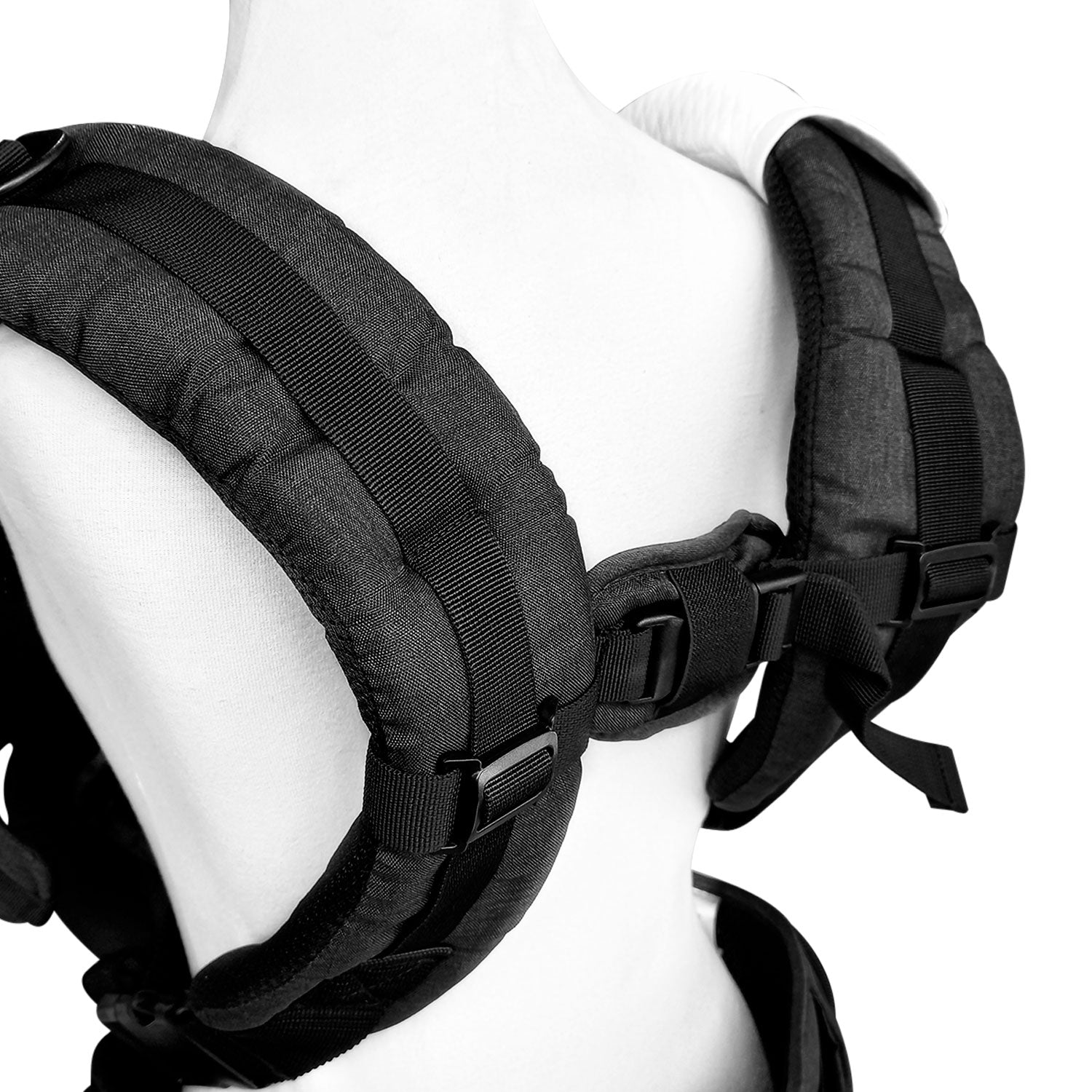 Portabebé Ergonómico con Asiento BBPro My Carrier Negro, foto 10