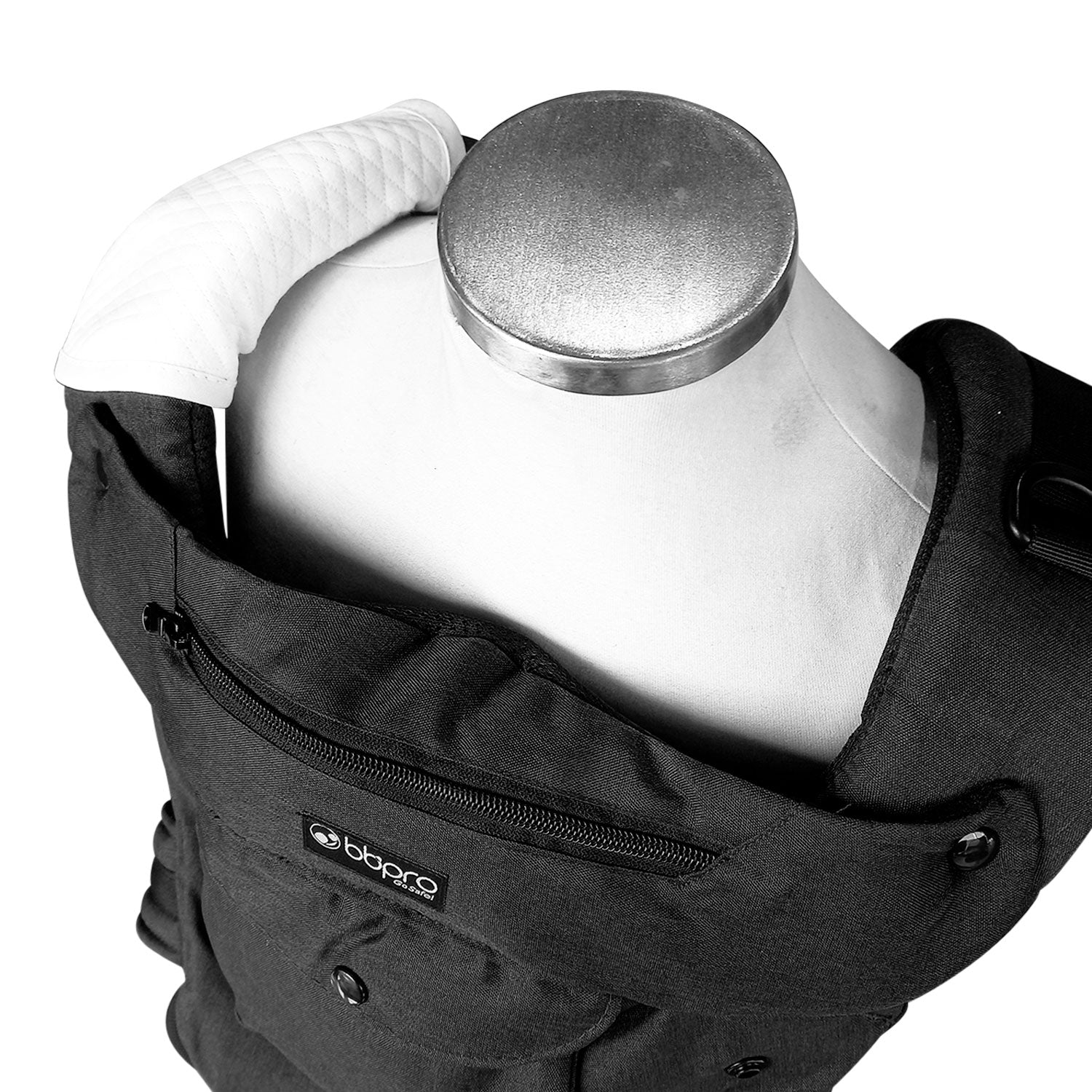 Portabebé Ergonómico con Asiento BBPro My Carrier Negro, foto 11