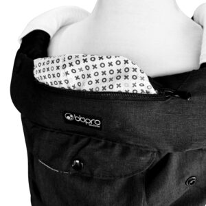 Portabebé Ergonómico con Asiento BBPro My Carrier Negro, foto 12