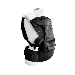 Portabebé Ergonómico con Asiento BBPro My Carrier Negro, foto 2