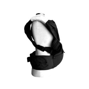 Portabebé Ergonómico con Asiento BBPro My Carrier Negro, foto 4