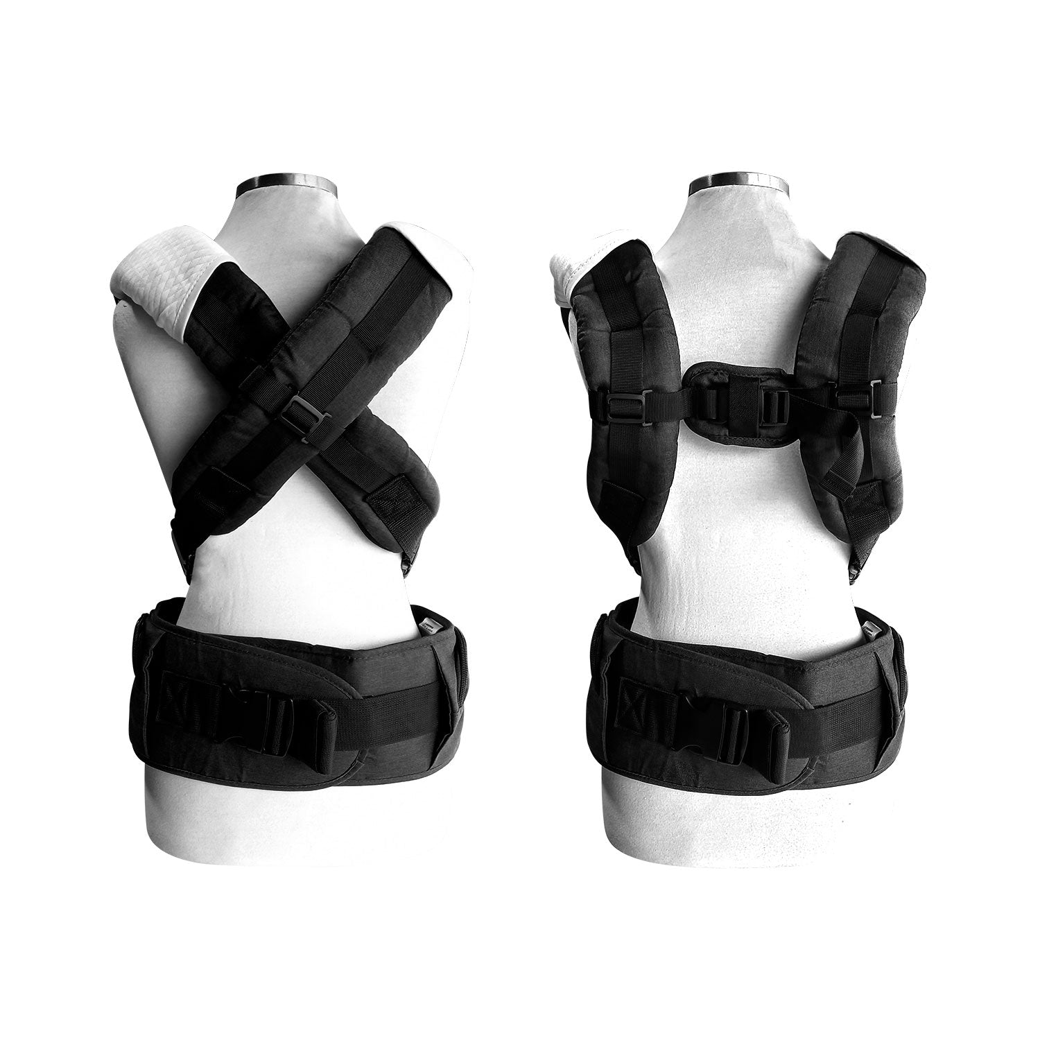 Portabebé Ergonómico con Asiento BBPro My Carrier Negro, foto 5